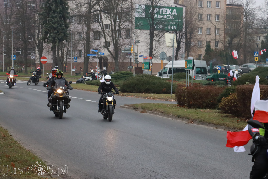 Fotorelacja: Motocyklowa PARADA NIEPODLEGŁOŚCI w Myszkowie