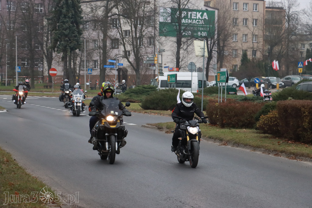 Fotorelacja: Motocyklowa PARADA NIEPODLEGŁOŚCI w Myszkowie