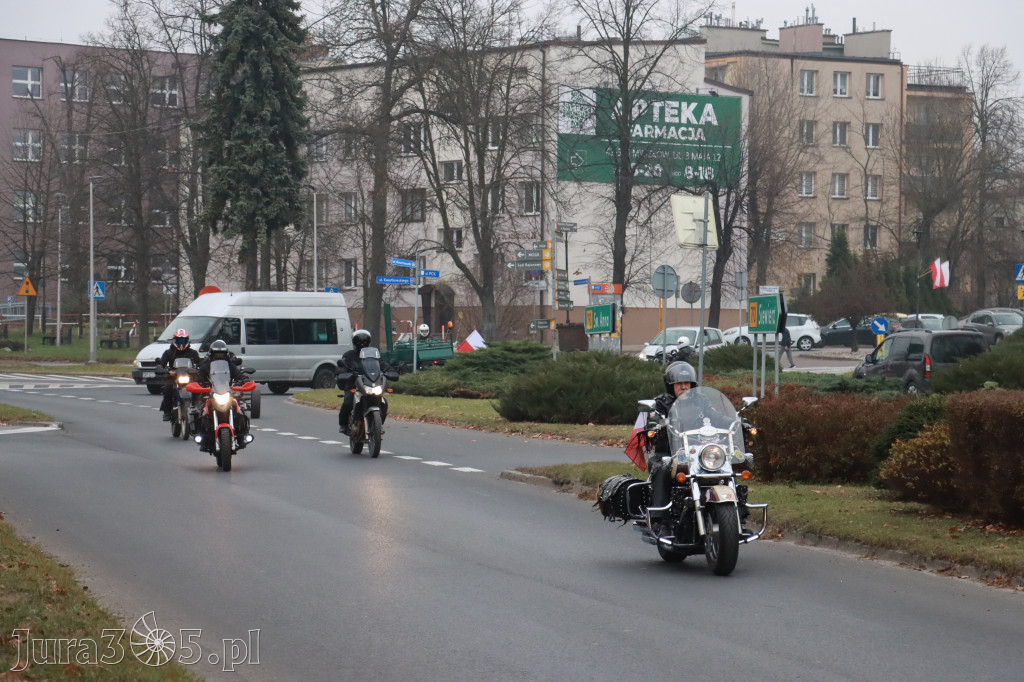 Fotorelacja: Motocyklowa PARADA NIEPODLEGŁOŚCI w Myszkowie