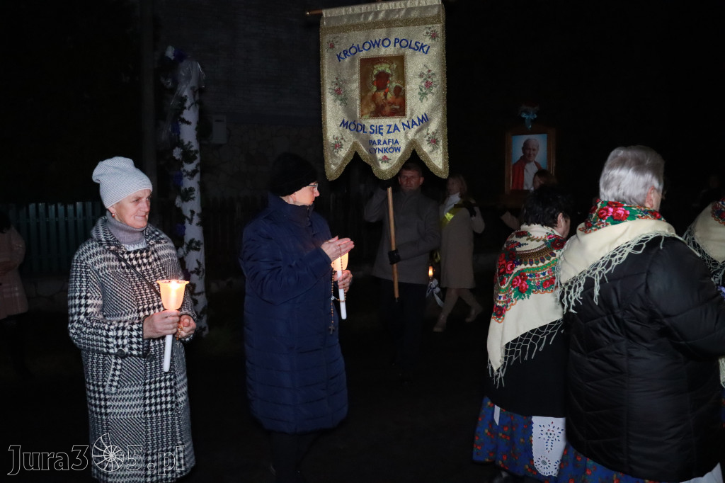 Fotorelacja I: Powitanie Świętego Obrazu Matki Boskiej Częstochowskiej w Cynkowie