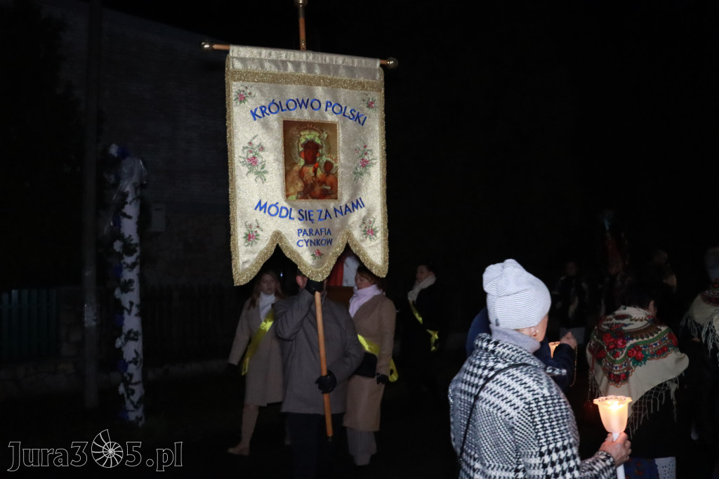 Fotorelacja I: Powitanie Świętego Obrazu Matki Boskiej Częstochowskiej w Cynkowie