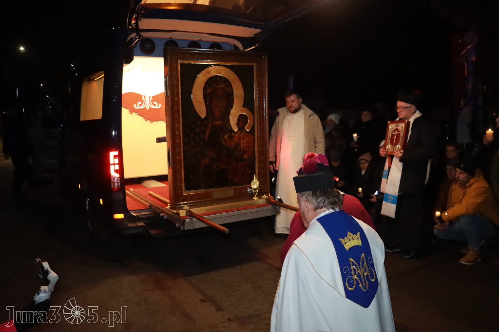 Fotorelacja I: Powitanie Świętego Obrazu Matki Boskiej Częstochowskiej w Cynkowie
