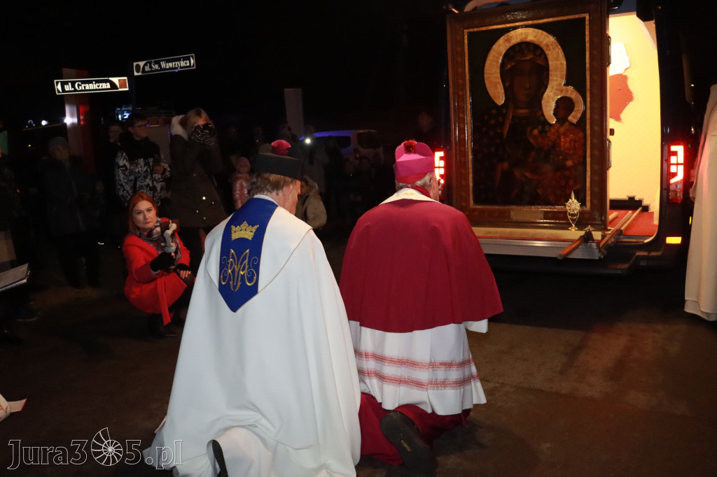 Fotorelacja I: Powitanie Świętego Obrazu Matki Boskiej Częstochowskiej w Cynkowie