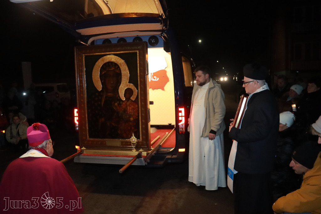 Fotorelacja I: Powitanie Świętego Obrazu Matki Boskiej Częstochowskiej w Cynkowie