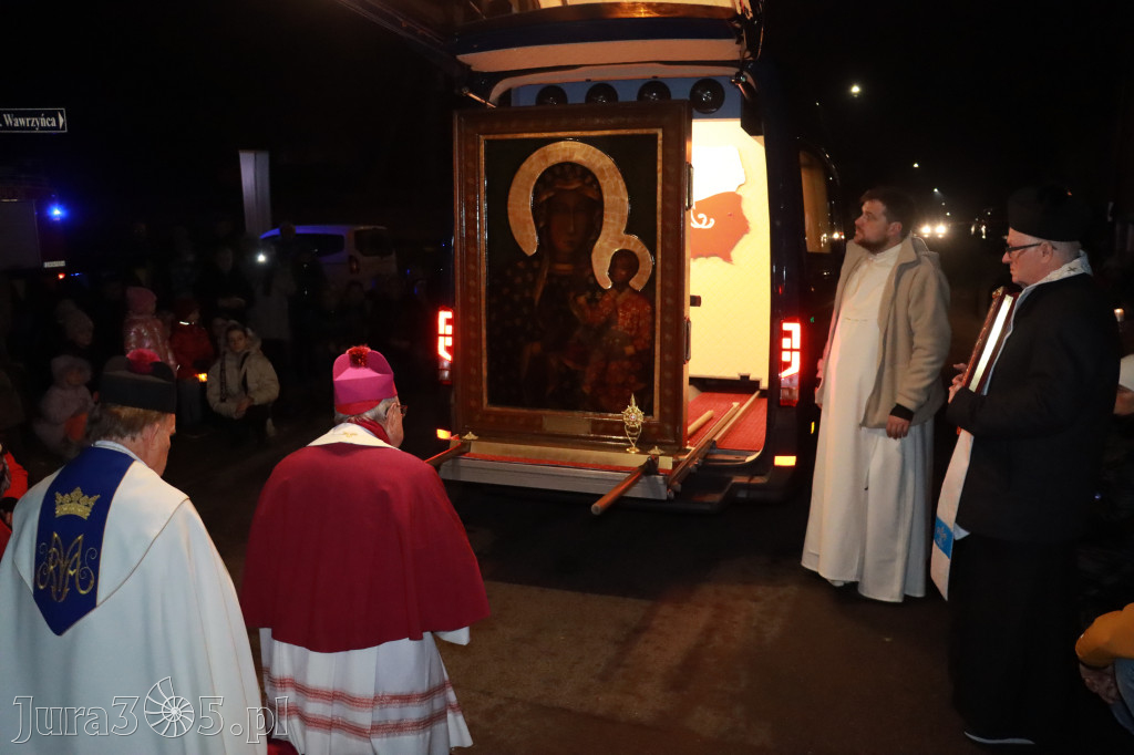Fotorelacja I: Powitanie Świętego Obrazu Matki Boskiej Częstochowskiej w Cynkowie