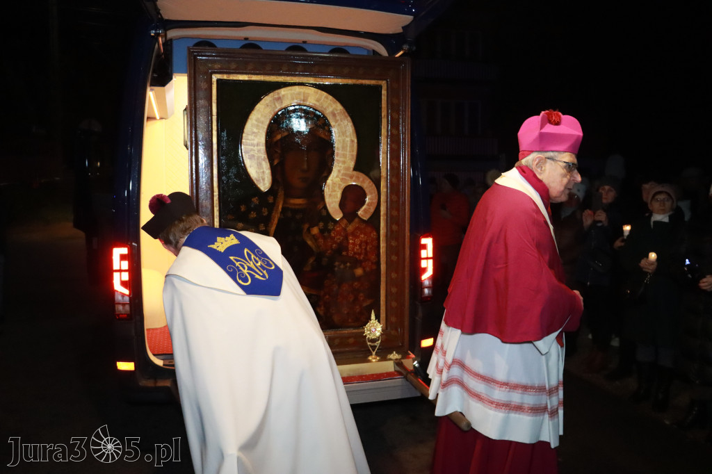 Fotorelacja I: Powitanie Świętego Obrazu Matki Boskiej Częstochowskiej w Cynkowie