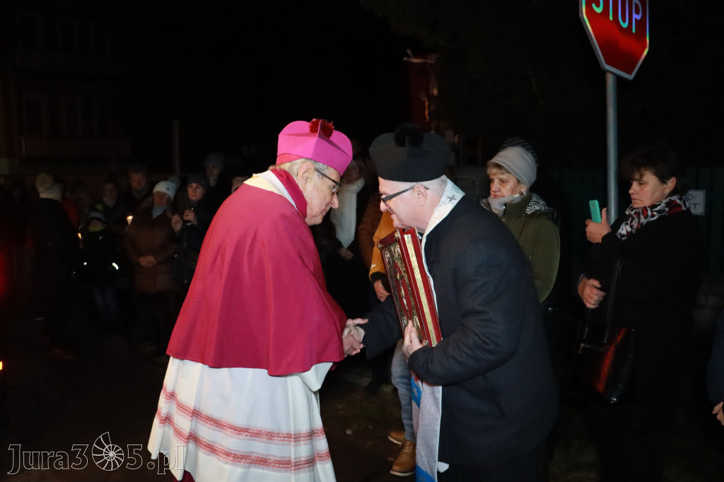 Fotorelacja I: Powitanie Świętego Obrazu Matki Boskiej Częstochowskiej w Cynkowie