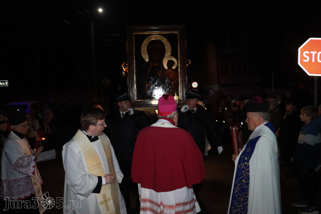 Fotorelacja I: Powitanie Świętego Obrazu Matki Boskiej Częstochowskiej w Cynkowie