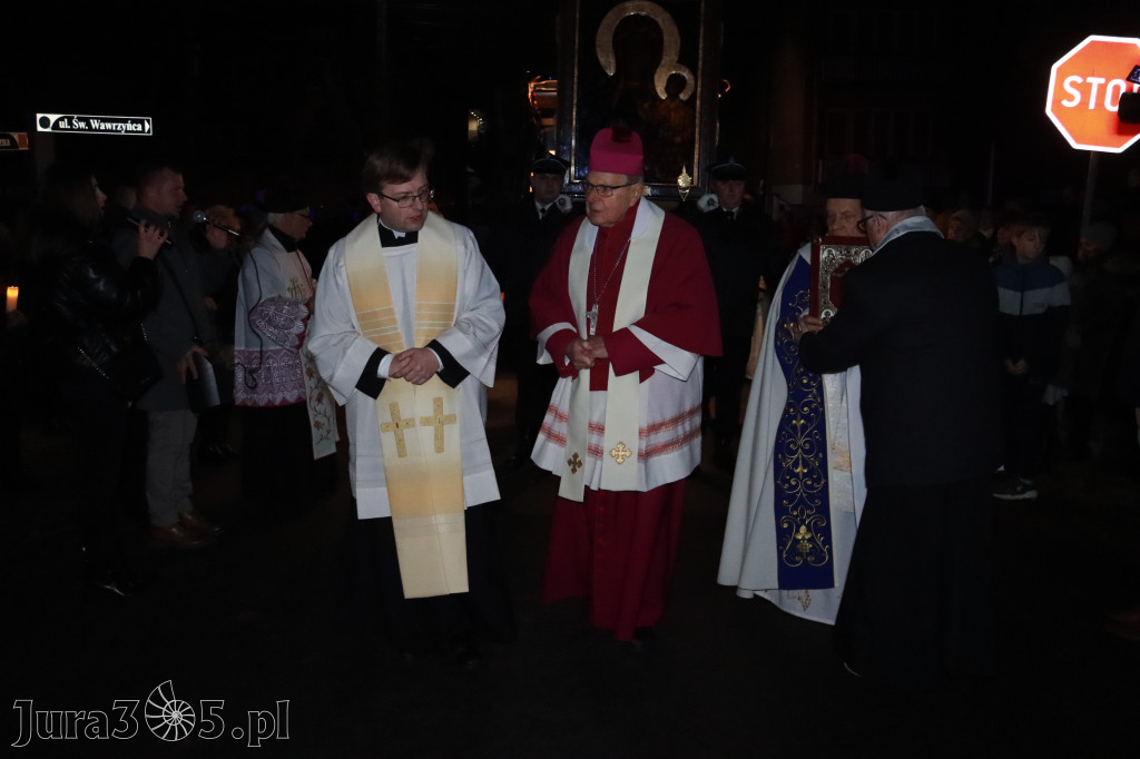Fotorelacja I: Powitanie Świętego Obrazu Matki Boskiej Częstochowskiej w Cynkowie