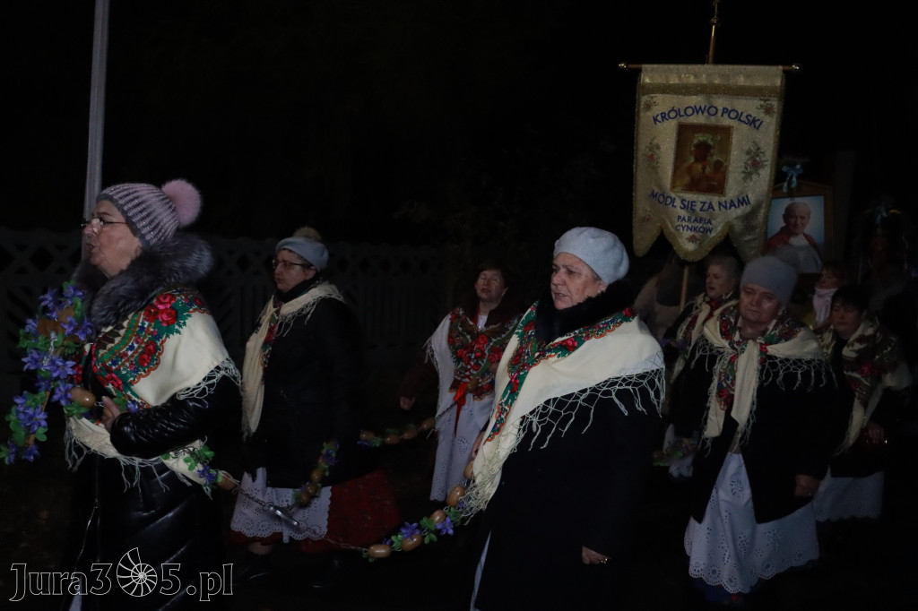 Fotorelacja I: Powitanie Świętego Obrazu Matki Boskiej Częstochowskiej w Cynkowie