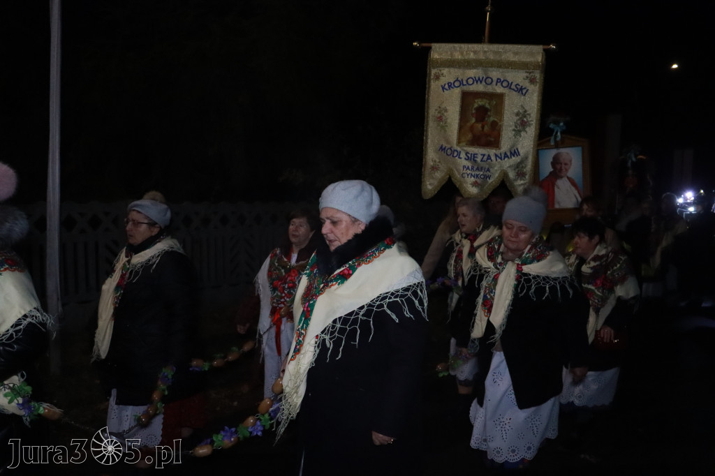 Fotorelacja I: Powitanie Świętego Obrazu Matki Boskiej Częstochowskiej w Cynkowie