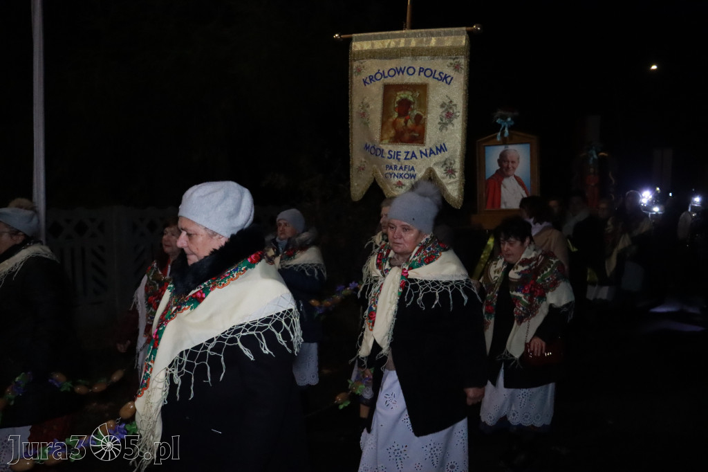 Fotorelacja I: Powitanie Świętego Obrazu Matki Boskiej Częstochowskiej w Cynkowie