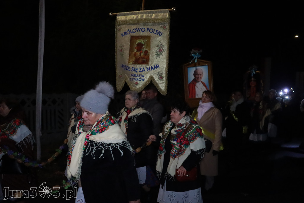 Fotorelacja I: Powitanie Świętego Obrazu Matki Boskiej Częstochowskiej w Cynkowie