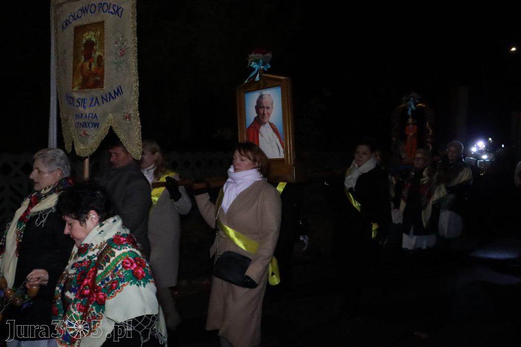 Fotorelacja I: Powitanie Świętego Obrazu Matki Boskiej Częstochowskiej w Cynkowie