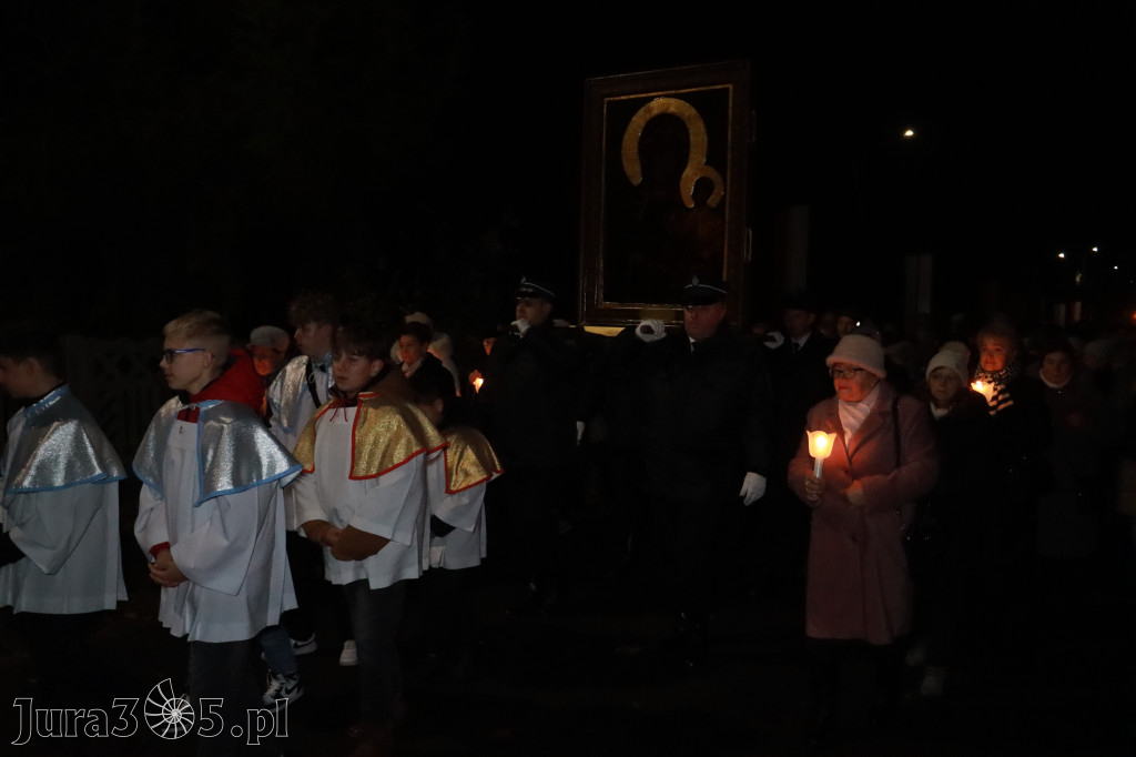 Fotorelacja I: Powitanie Świętego Obrazu Matki Boskiej Częstochowskiej w Cynkowie