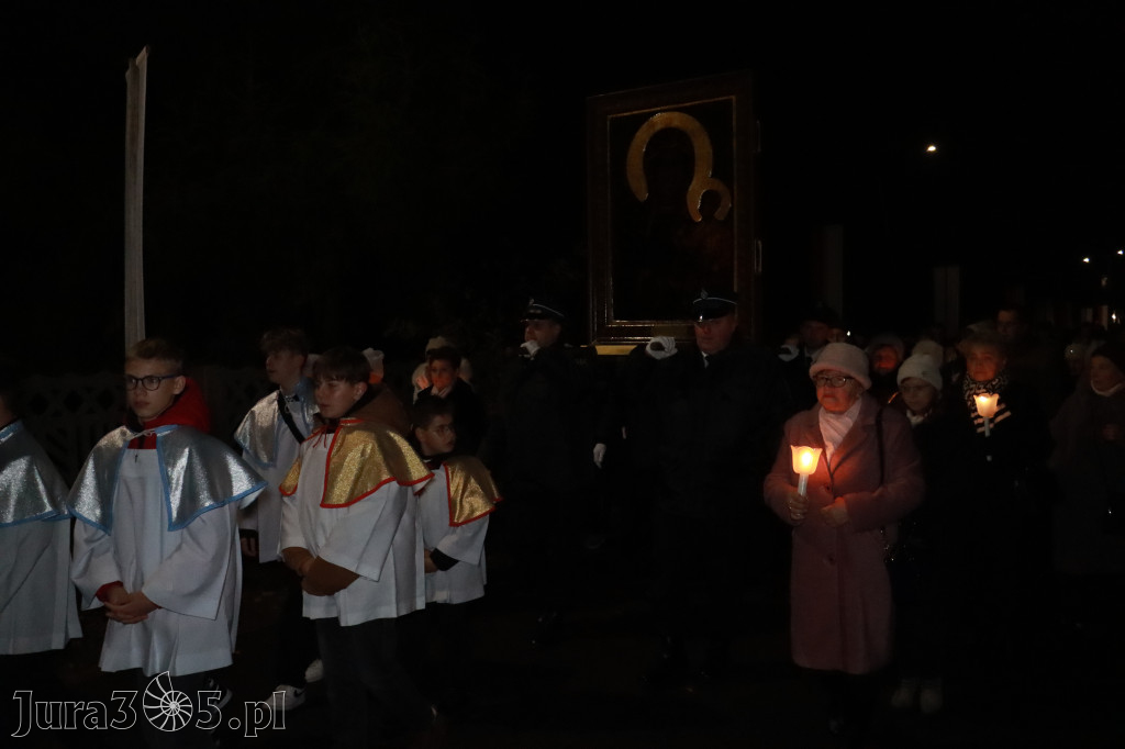 Fotorelacja I: Powitanie Świętego Obrazu Matki Boskiej Częstochowskiej w Cynkowie