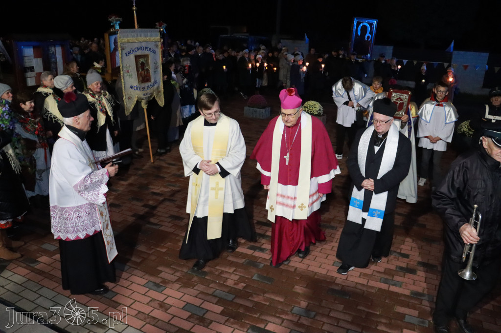 Fotorelacja II: Powitanie Świętego Obrazu Matki Boskiej Częstochowskiej w Cynkowie