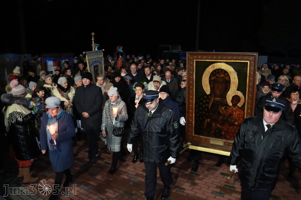 Fotorelacja II: Powitanie Świętego Obrazu Matki Boskiej Częstochowskiej w Cynkowie