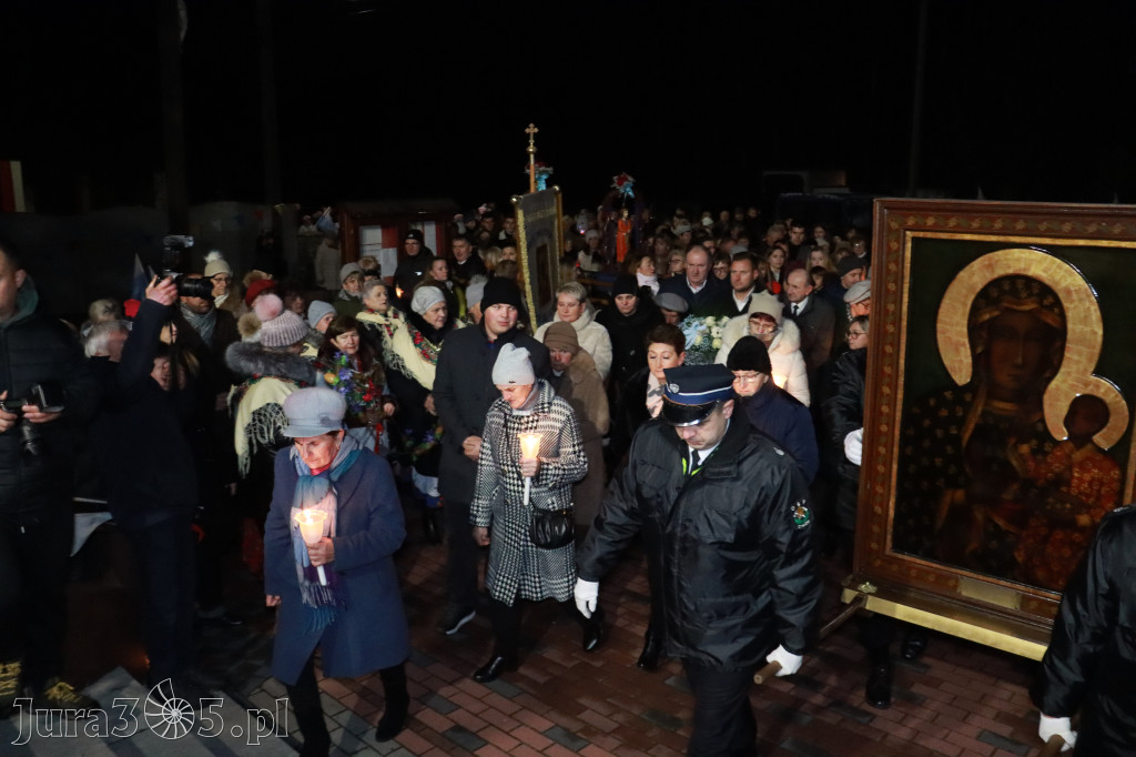 Fotorelacja II: Powitanie Świętego Obrazu Matki Boskiej Częstochowskiej w Cynkowie