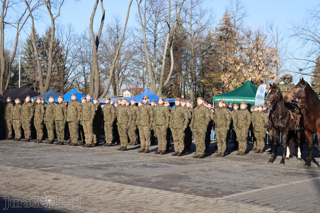 Fotorelacja: Uroczysta Przysięga Wojskowa Żołnierzy 13 Śląskiej Brygady Obrony Terytorialnej