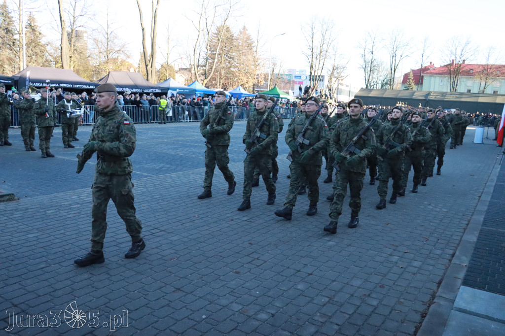 Fotorelacja: Uroczysta Przysięga Wojskowa Żołnierzy 13 Śląskiej Brygady Obrony Terytorialnej