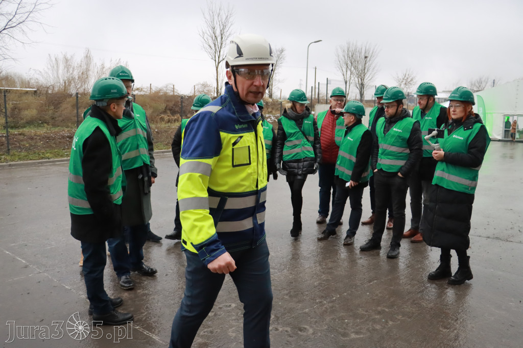 Fotorelacja: Otwarcie zakładu produkcji paliw alternatywnych w Zawierciu