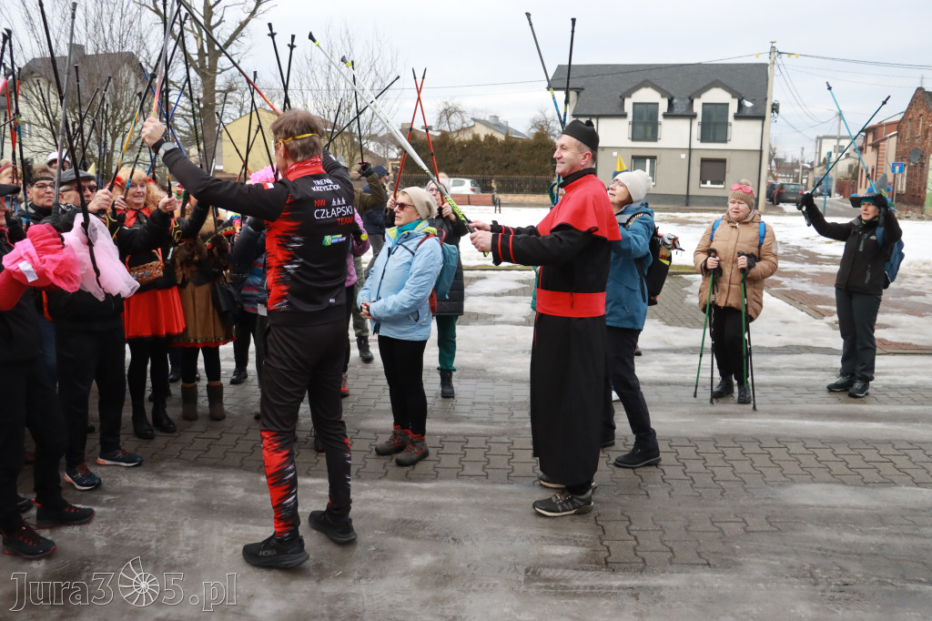 Fotorelacja: Karnawałowy Marsz Nordic Walking w Zawierciu