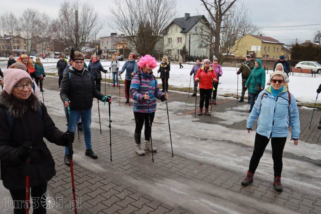 Fotorelacja: Karnawałowy Marsz Nordic Walking w Zawierciu