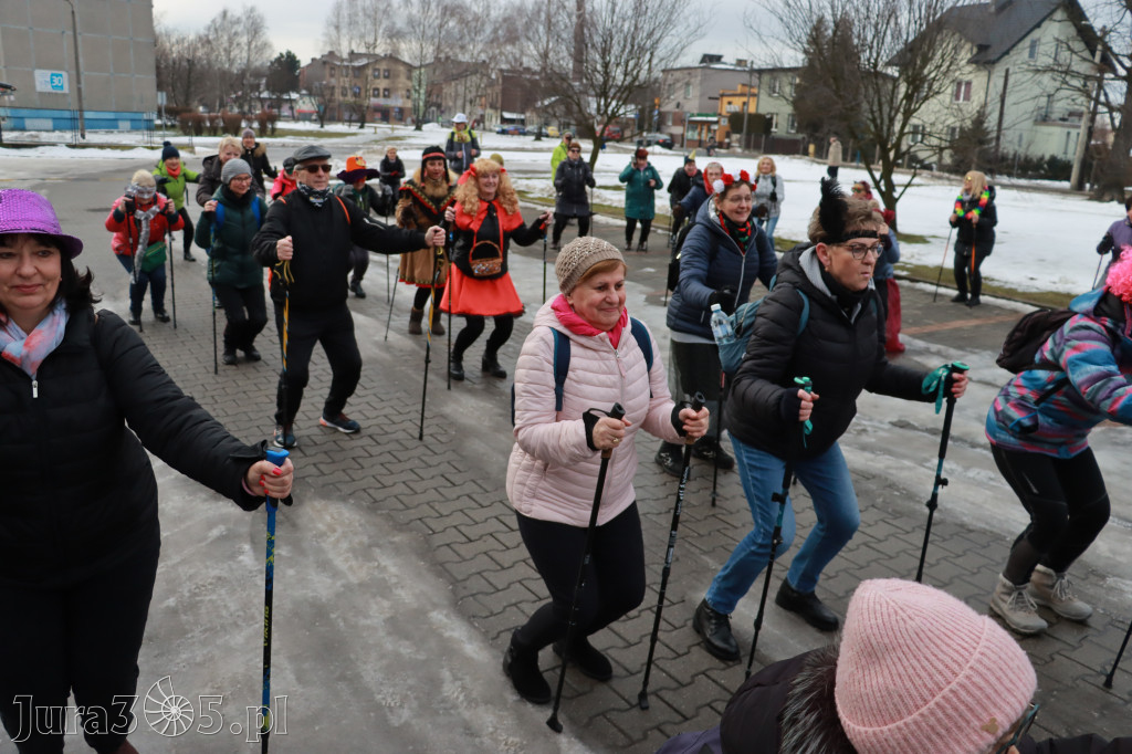 Fotorelacja: Karnawałowy Marsz Nordic Walking w Zawierciu