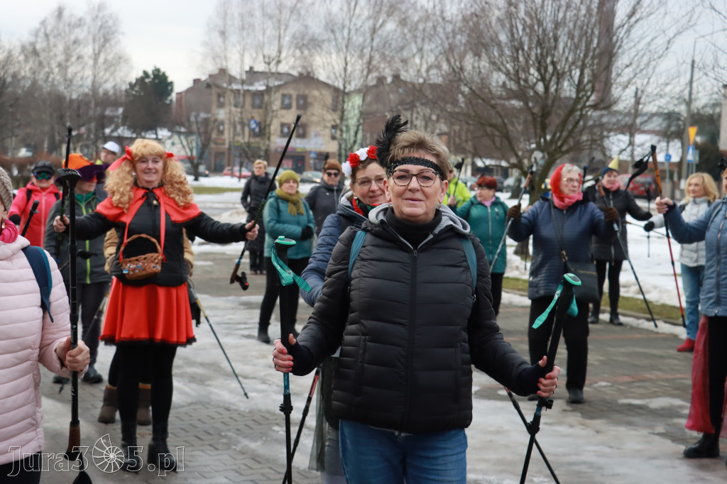 Fotorelacja: Karnawałowy Marsz Nordic Walking w Zawierciu