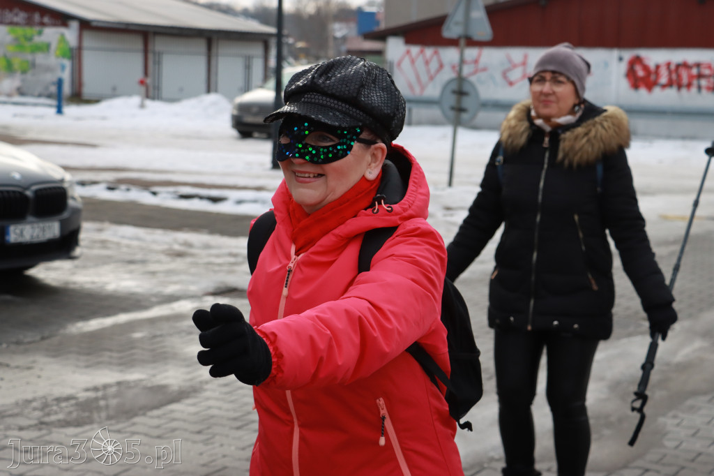 Fotorelacja: Karnawałowy Marsz Nordic Walking w Zawierciu