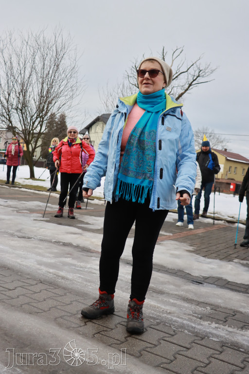 Fotorelacja: Karnawałowy Marsz Nordic Walking w Zawierciu