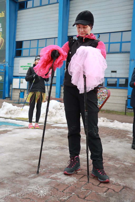 Fotorelacja: Karnawałowy Marsz Nordic Walking w Zawierciu
