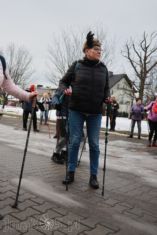 Fotorelacja: Karnawałowy Marsz Nordic Walking w Zawierciu