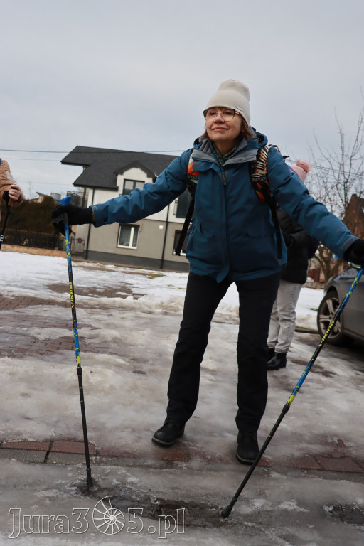 Fotorelacja: Karnawałowy Marsz Nordic Walking w Zawierciu