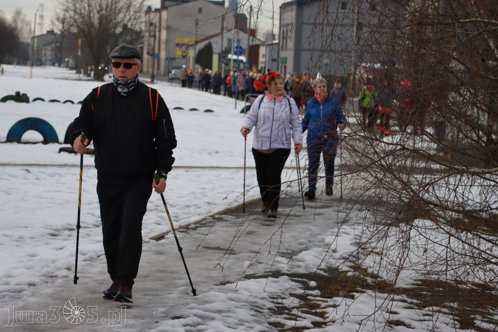 Fotorelacja: Karnawałowy Marsz Nordic Walking w Zawierciu