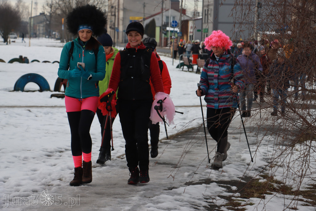 Fotorelacja: Karnawałowy Marsz Nordic Walking w Zawierciu