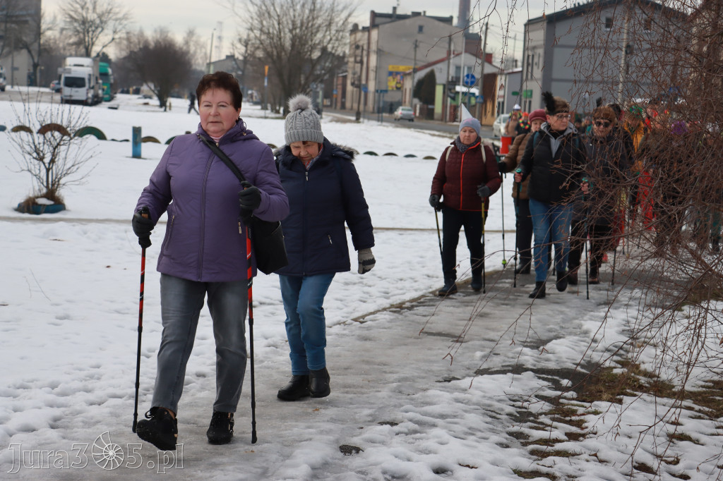 Fotorelacja: Karnawałowy Marsz Nordic Walking w Zawierciu