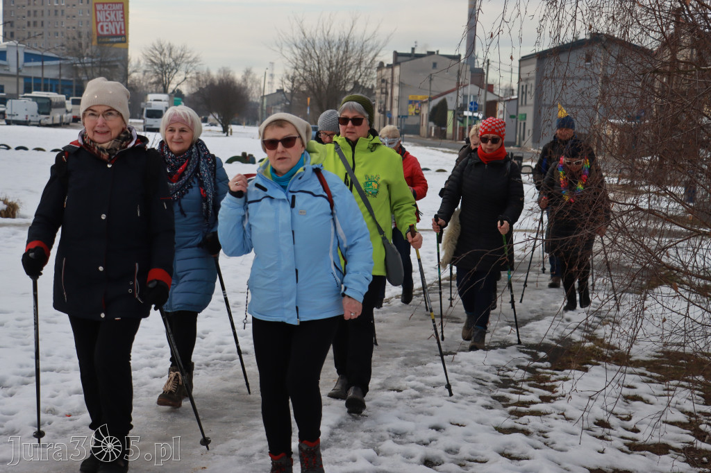 Fotorelacja: Karnawałowy Marsz Nordic Walking w Zawierciu