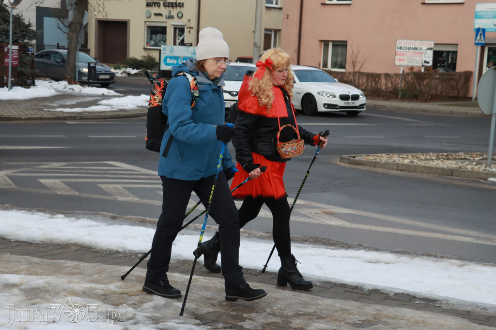 Fotorelacja: Karnawałowy Marsz Nordic Walking w Zawierciu
