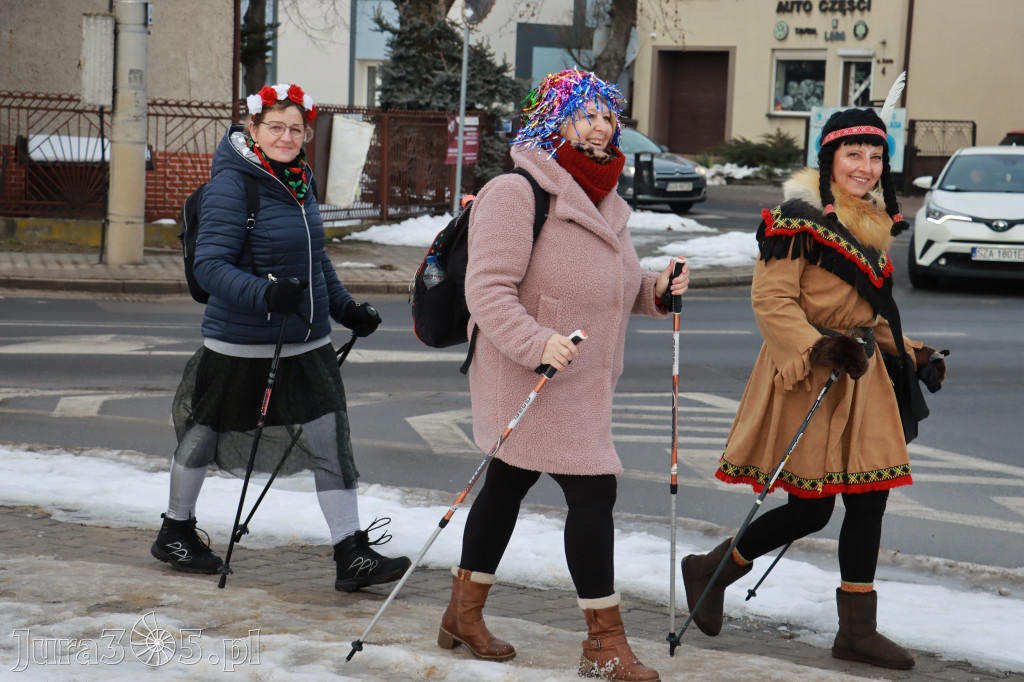 Fotorelacja: Karnawałowy Marsz Nordic Walking w Zawierciu