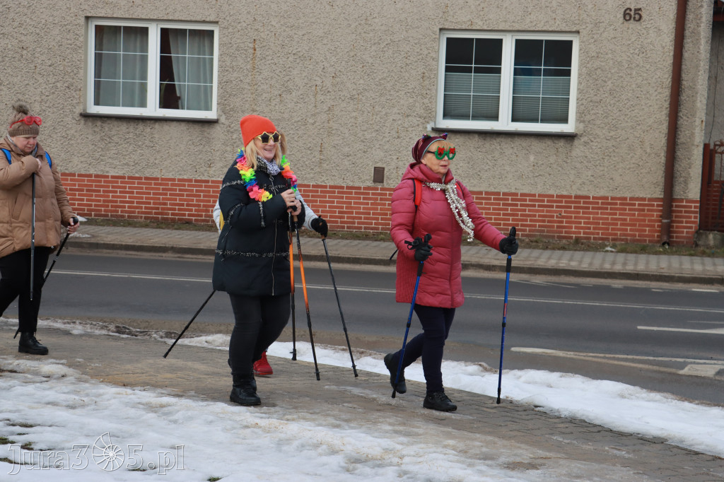 Fotorelacja: Karnawałowy Marsz Nordic Walking w Zawierciu
