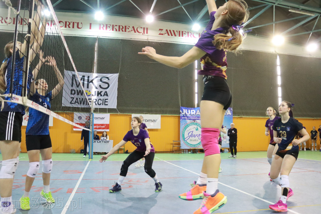 Fotorelacja I: Mistrzostwa Śląska Młodziczek Piłka Siatkowa w Zawierciu