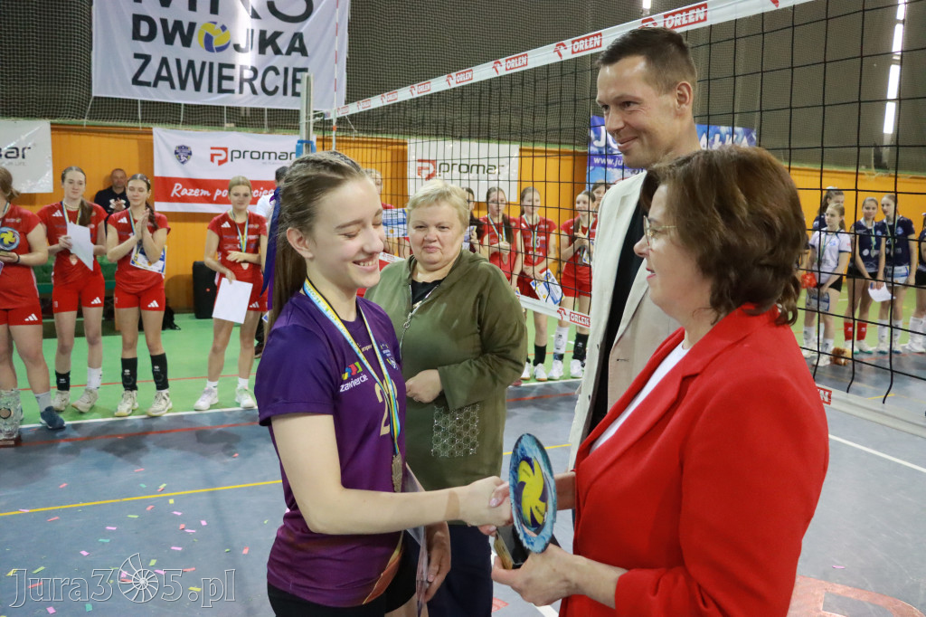 Fotorelacja III: Mistrzostwa Śląska Młodziczek Piłka Siatkowa w Zawierciu
