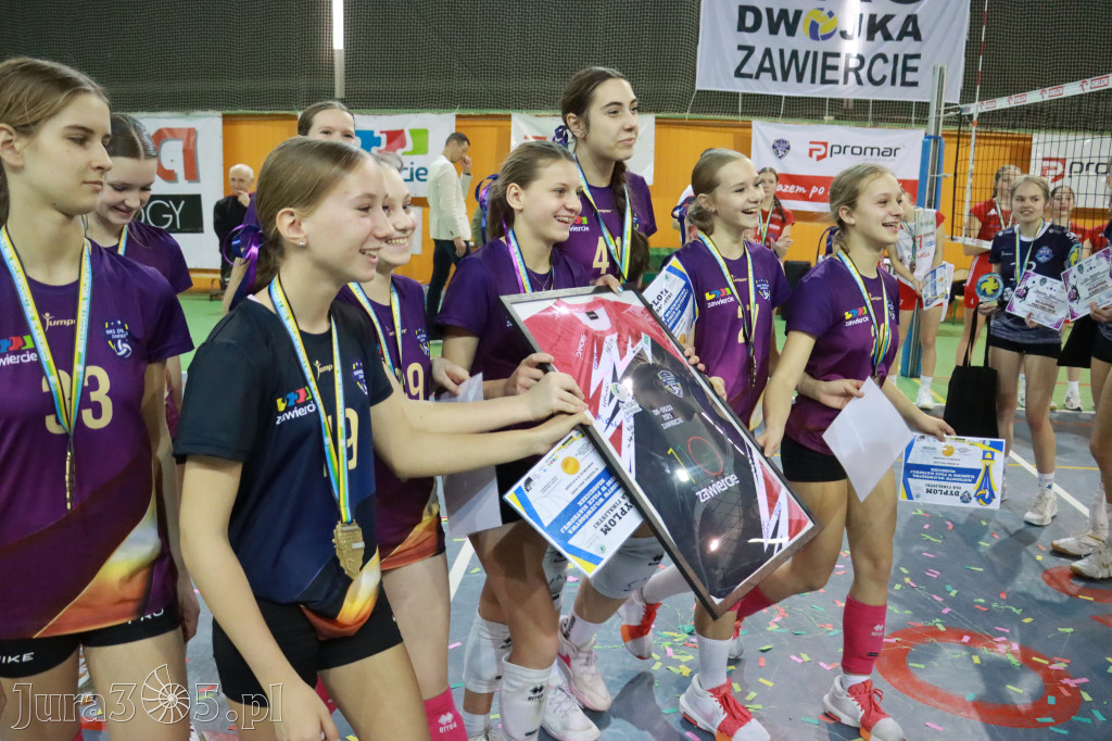 Fotorelacja III: Mistrzostwa Śląska Młodziczek Piłka Siatkowa w Zawierciu