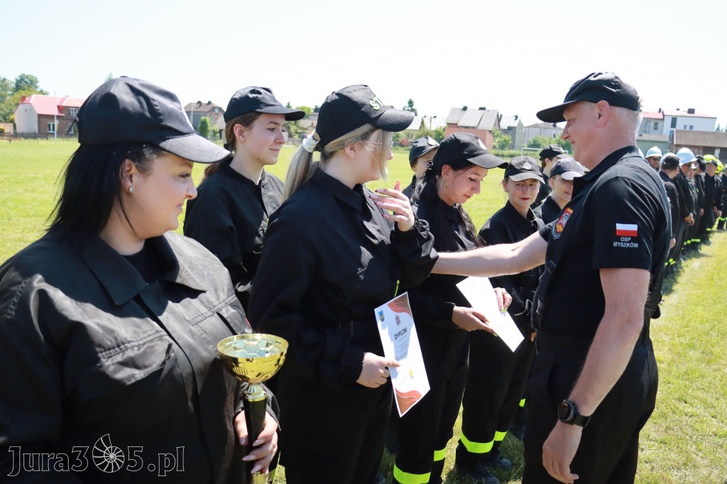 Fotorelacja: Miejskie zawody OSP w Myszkowie