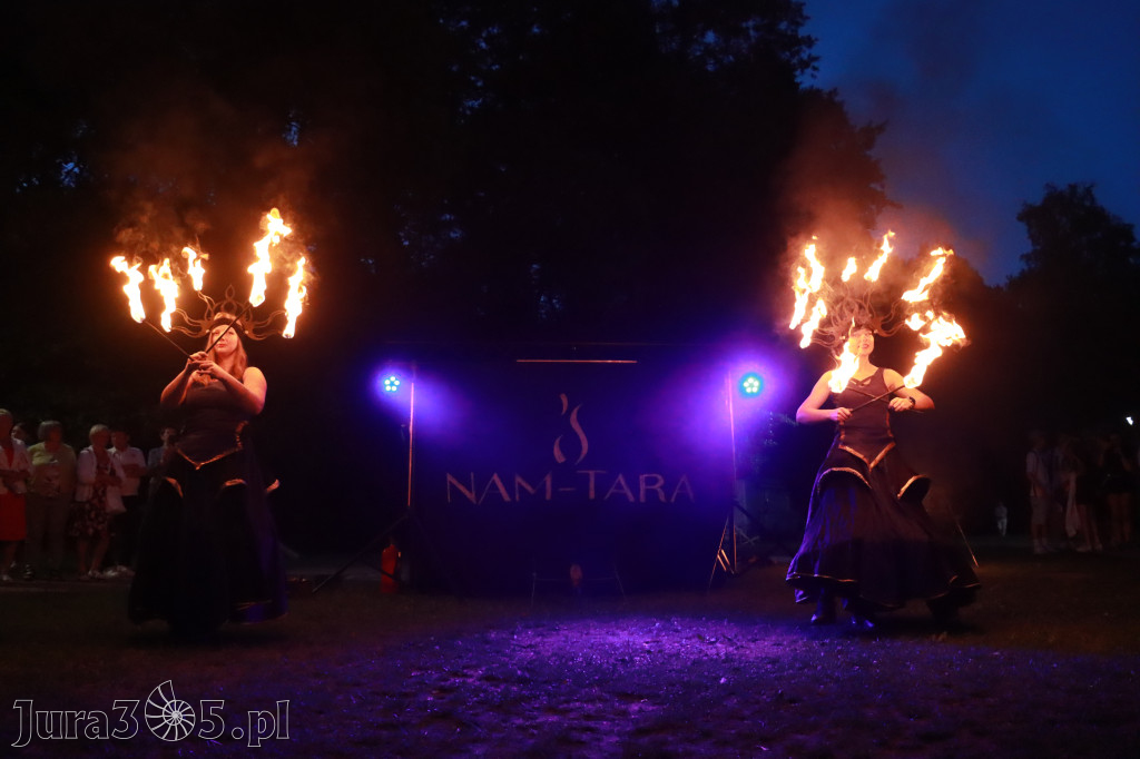 Fotorelacja II: Muzyczne Wianki w Myszkowie - FIRESHOW – Teatr ognia NAM-TARA