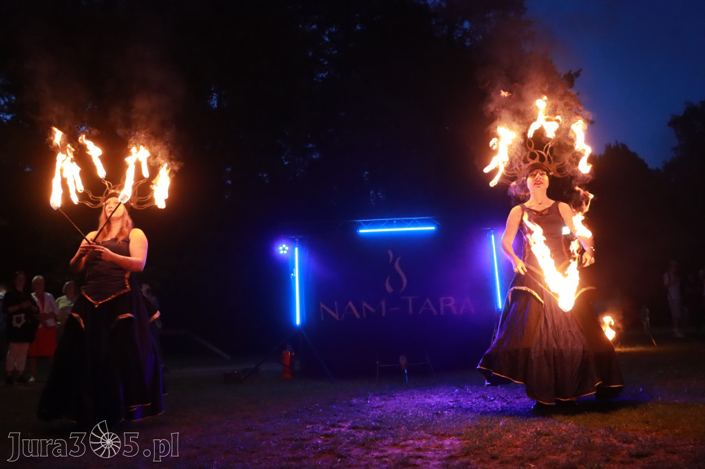 Fotorelacja II: Muzyczne Wianki w Myszkowie - FIRESHOW – Teatr ognia NAM-TARA