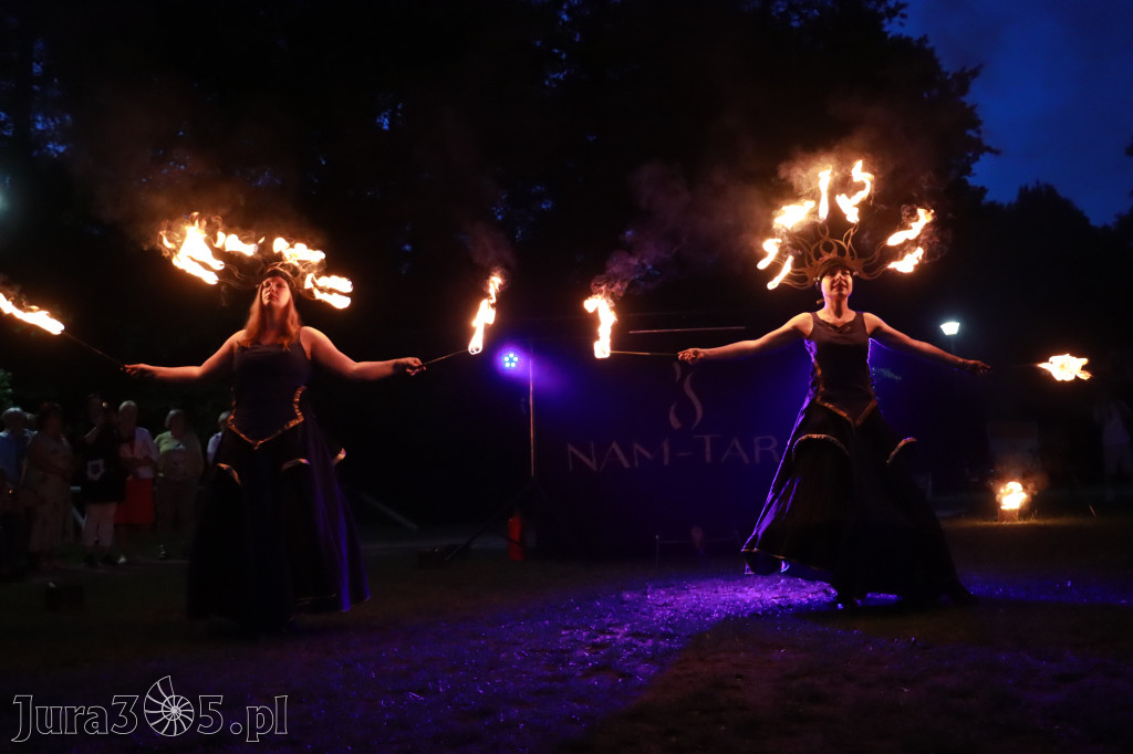 Fotorelacja II: Muzyczne Wianki w Myszkowie - FIRESHOW – Teatr ognia NAM-TARA