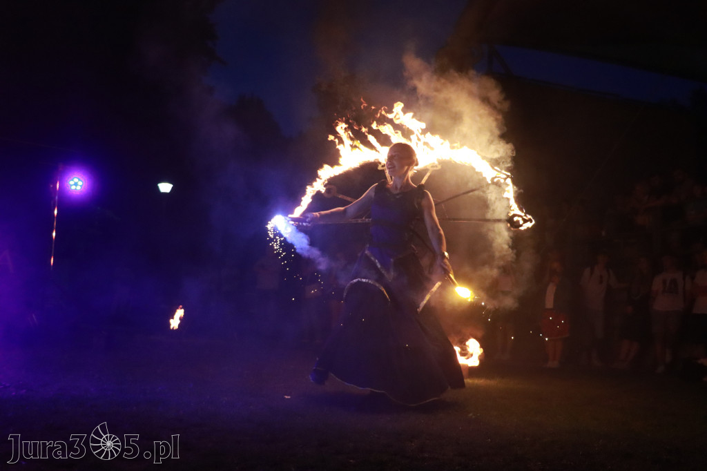 Fotorelacja II: Muzyczne Wianki w Myszkowie - FIRESHOW – Teatr ognia NAM-TARA